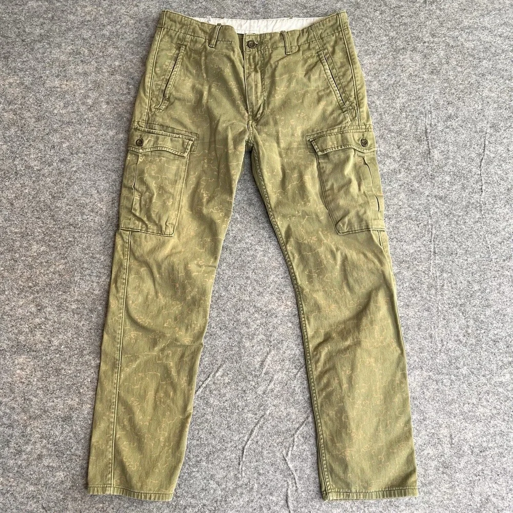 Levi's‎ Cargo Slim Straight Mens 32x32 Green Camo READ